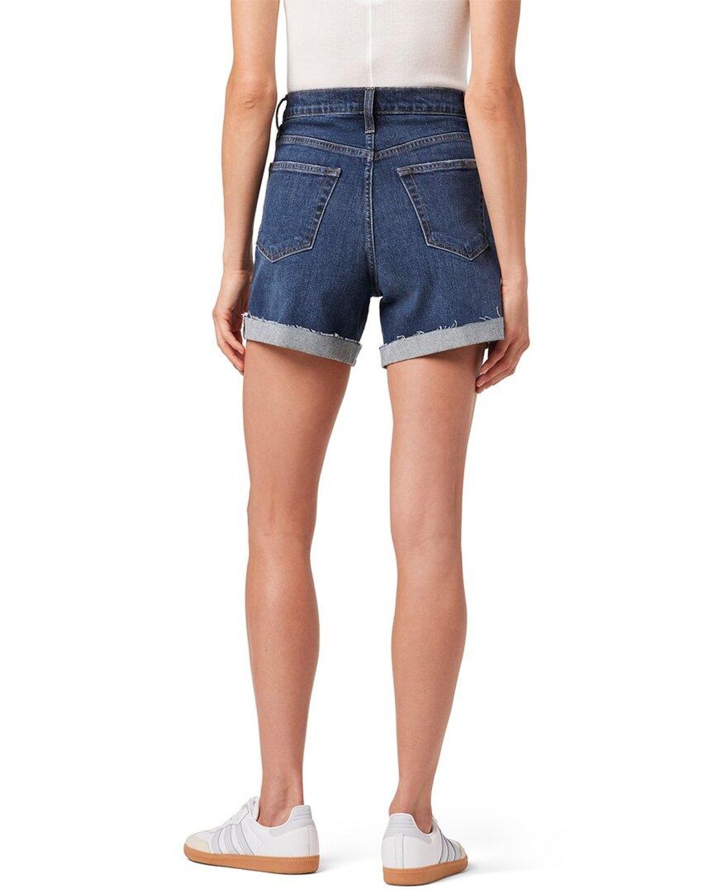 Joe's Jeans Blue Rolled Short