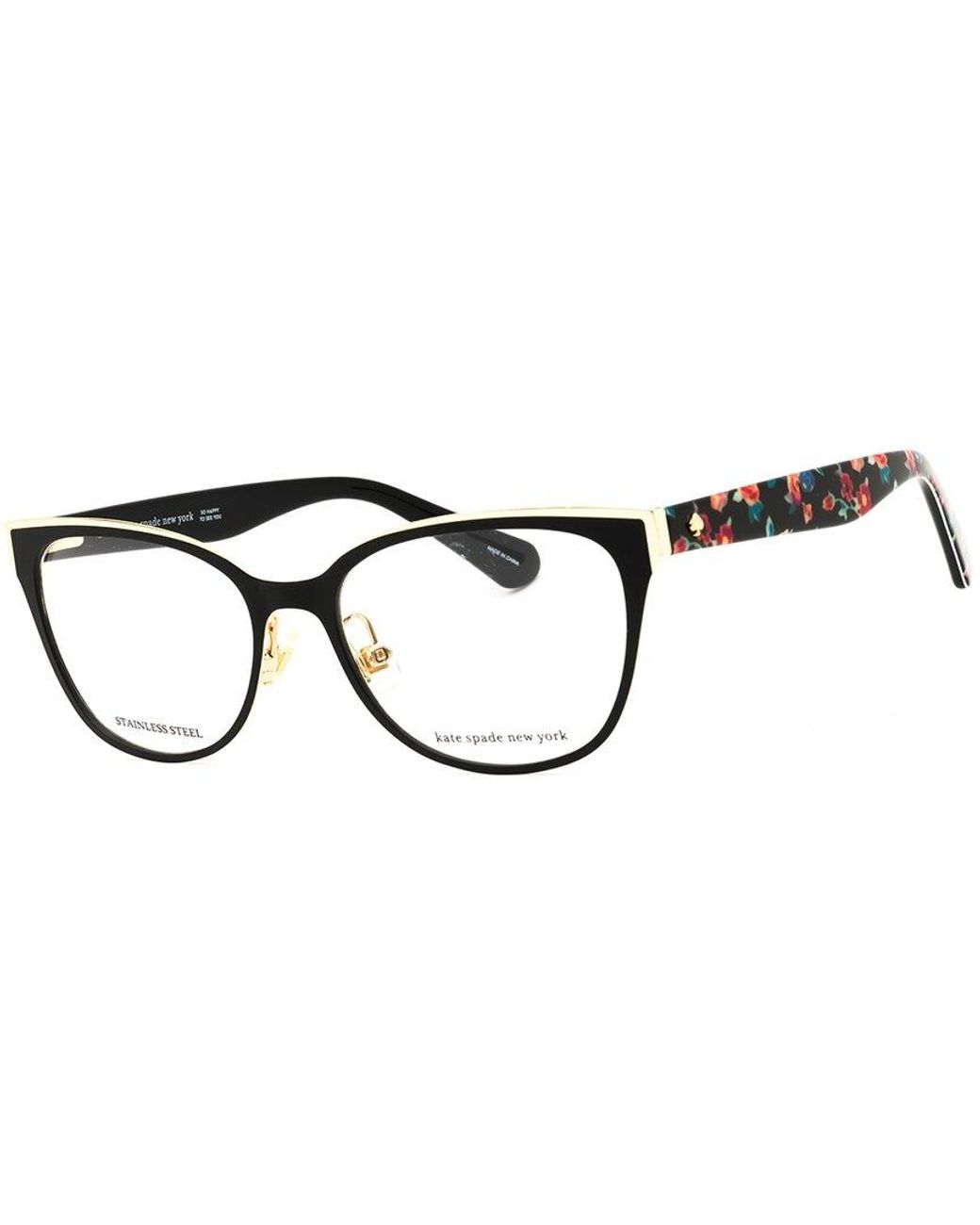 Kate Spade Black Vandra 52Mm Optical Frames