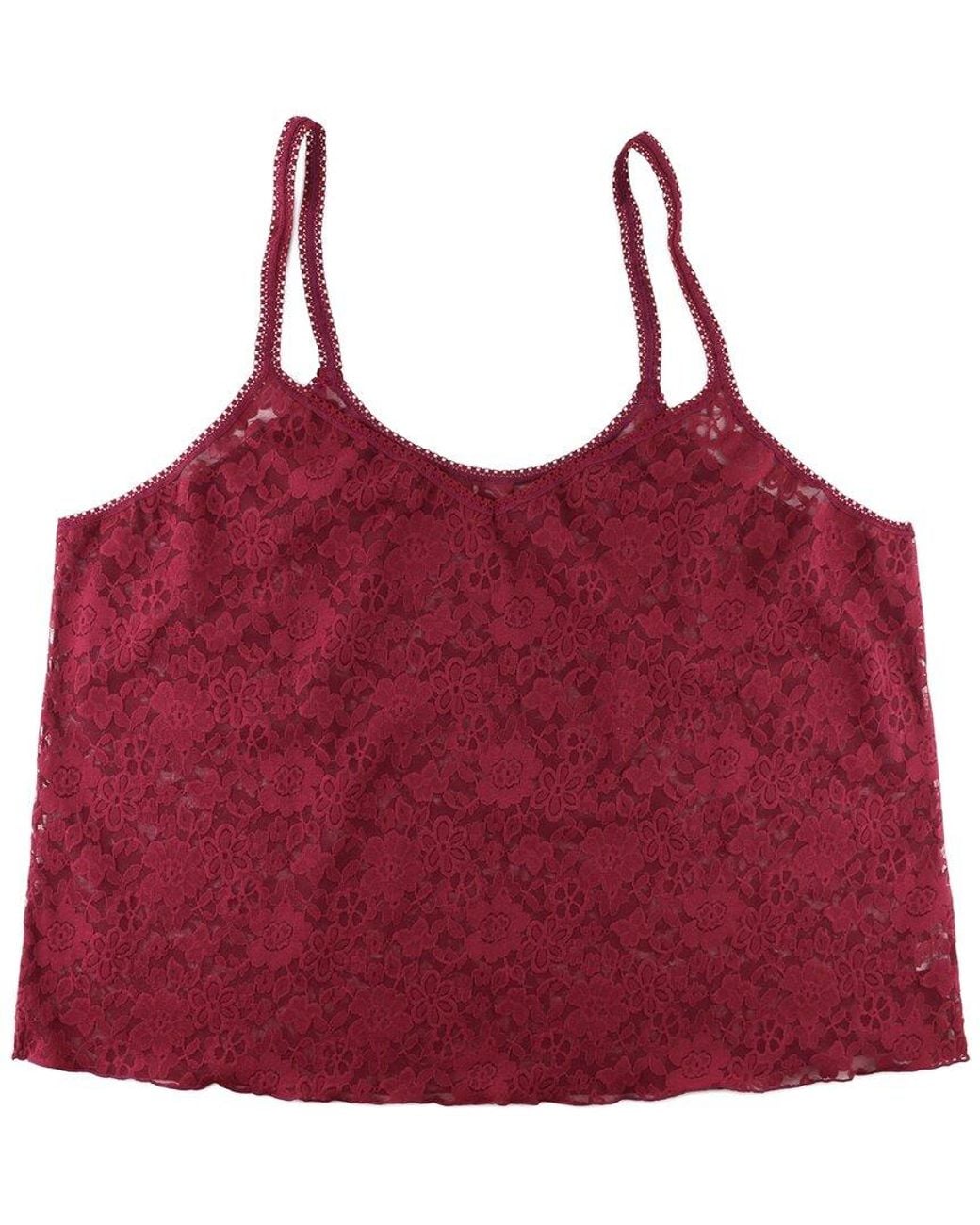 Hanky Panky Red Daily Lace Plus Cami