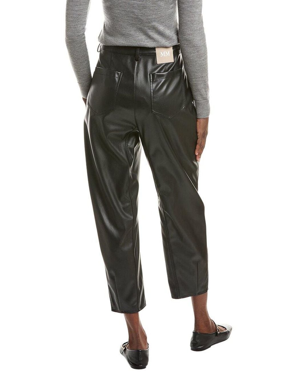 Max Mara Black Mm By Anselmo Jersey Trouser