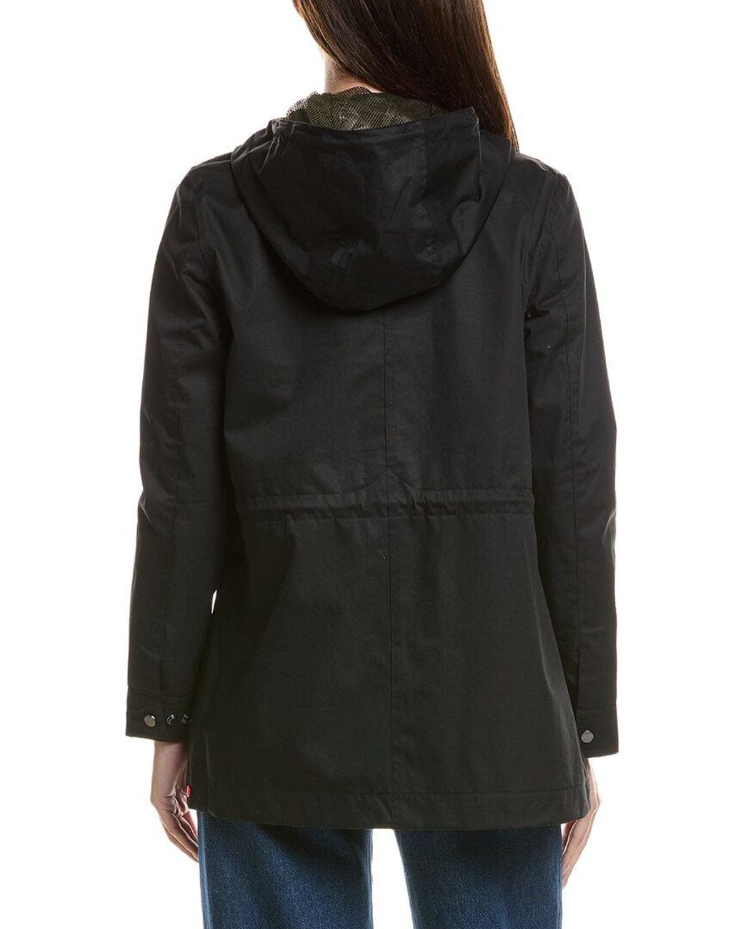 Hunter Black Adela Waterproof Classic Rain Jacket