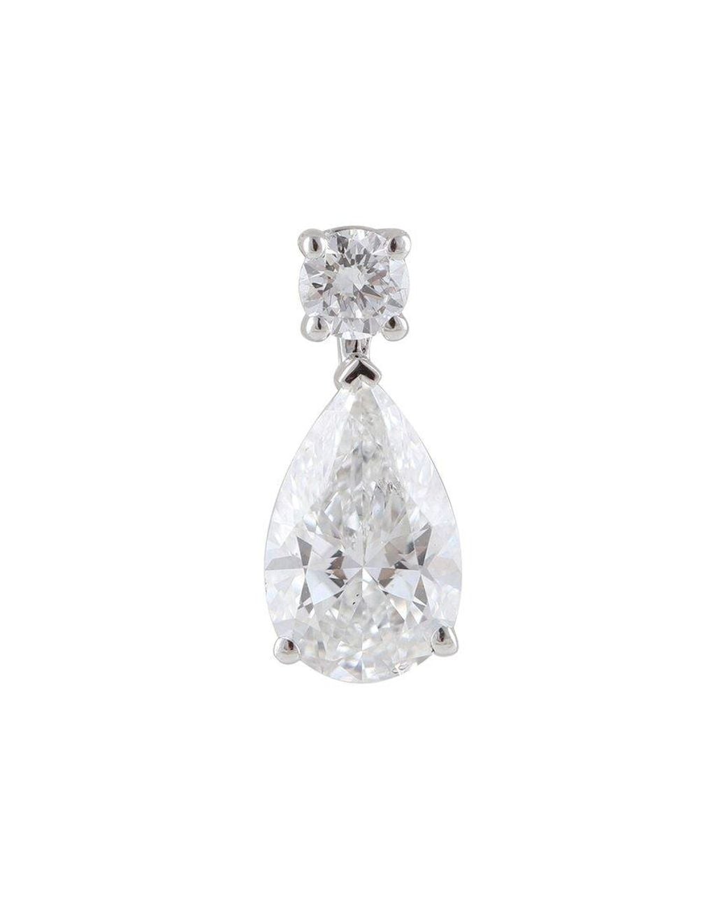 Lab Grown Diamonds White 14K 1.03 Ct. Tw. Lab Grown Diamond Cable Chain Necklace
