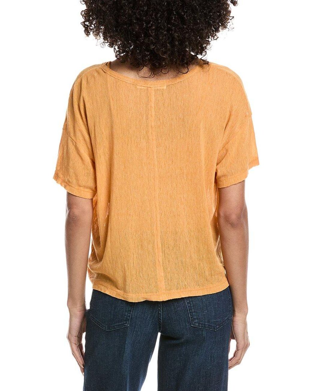 Project Social T Blue Dani Two-For Mesh T-Shirt