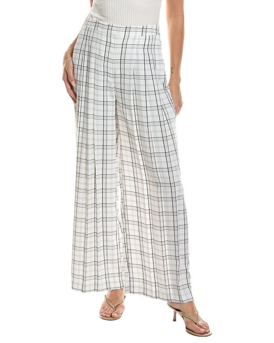 Kenneth Cole Yellow High Rise Wide Leg Pant