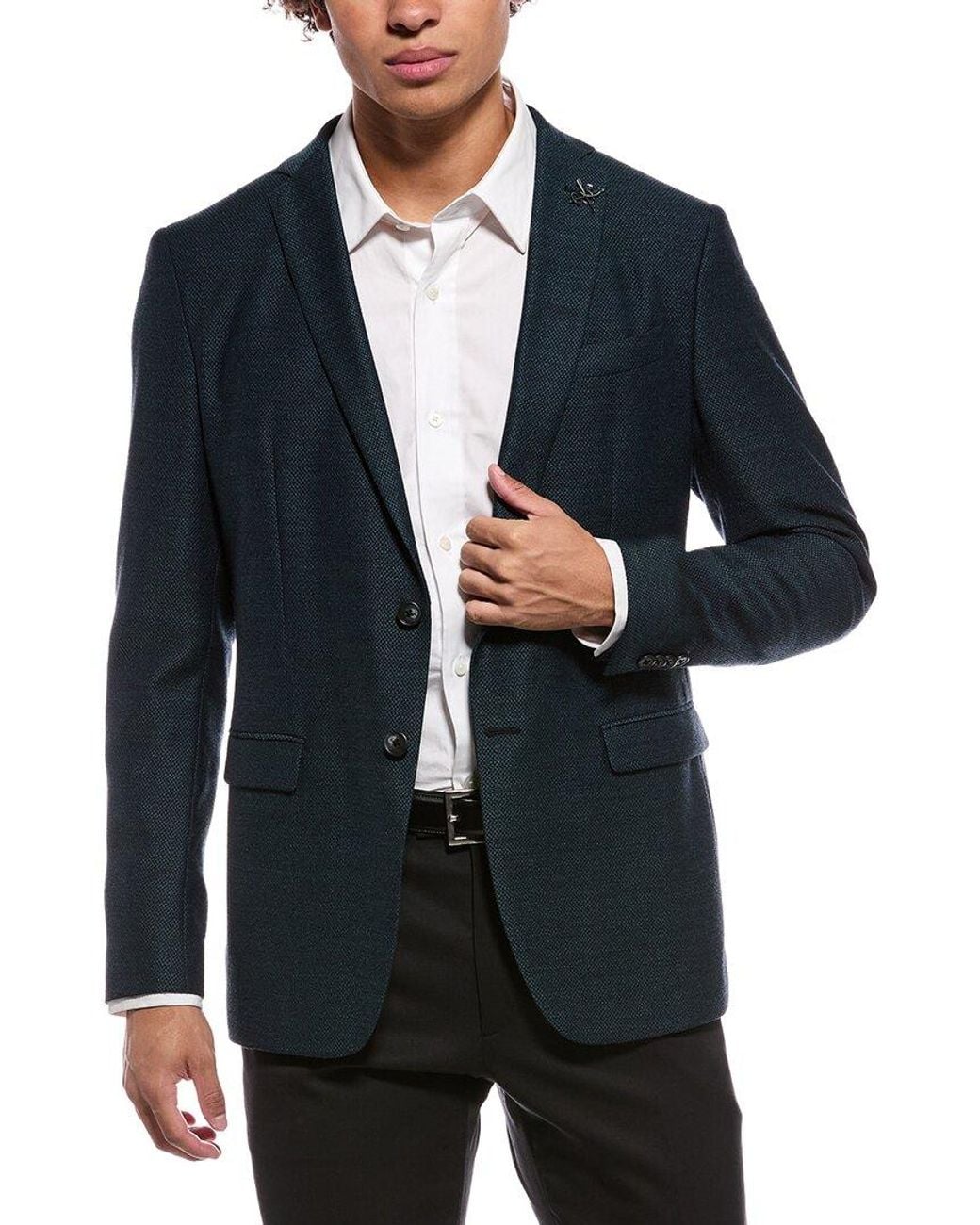 John Varvatos Blue Star U.S.A. Varick Wool-Blend Jacket for men