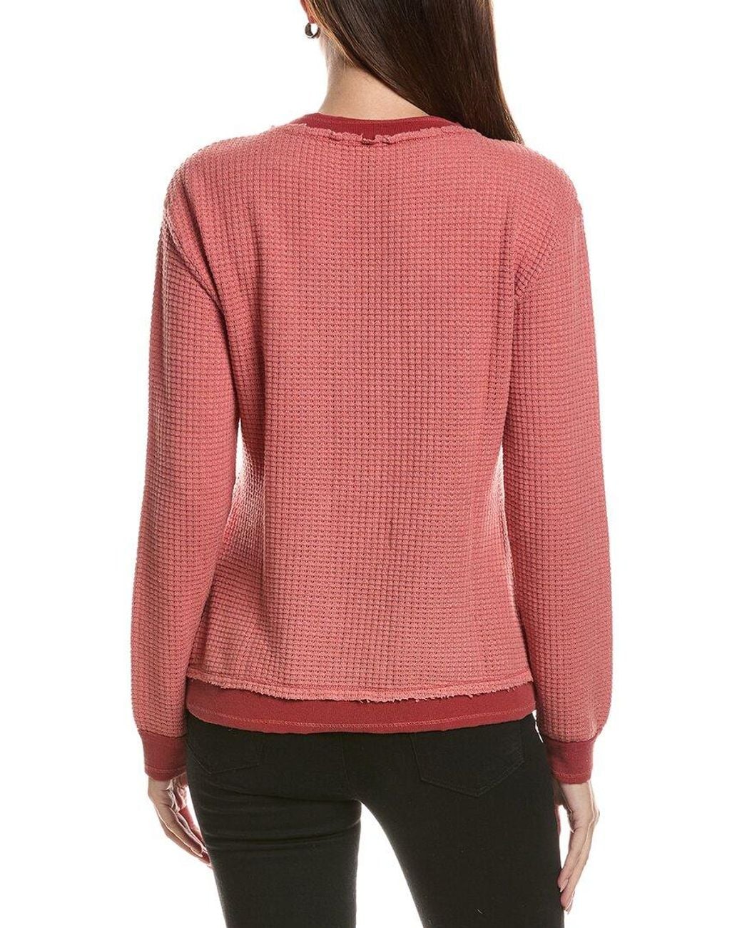 XCVI Red Alvis Pullover