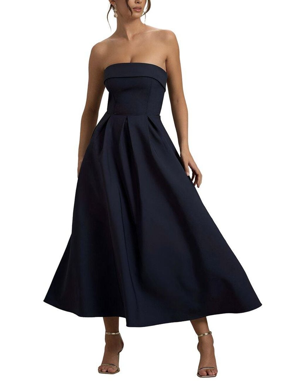 LOEY Blue Midi Dress