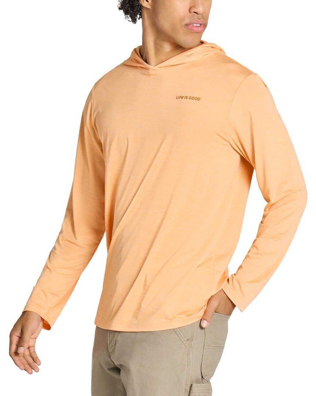 Life Is Good. Multicolor Hooded Sun Crusher for men
