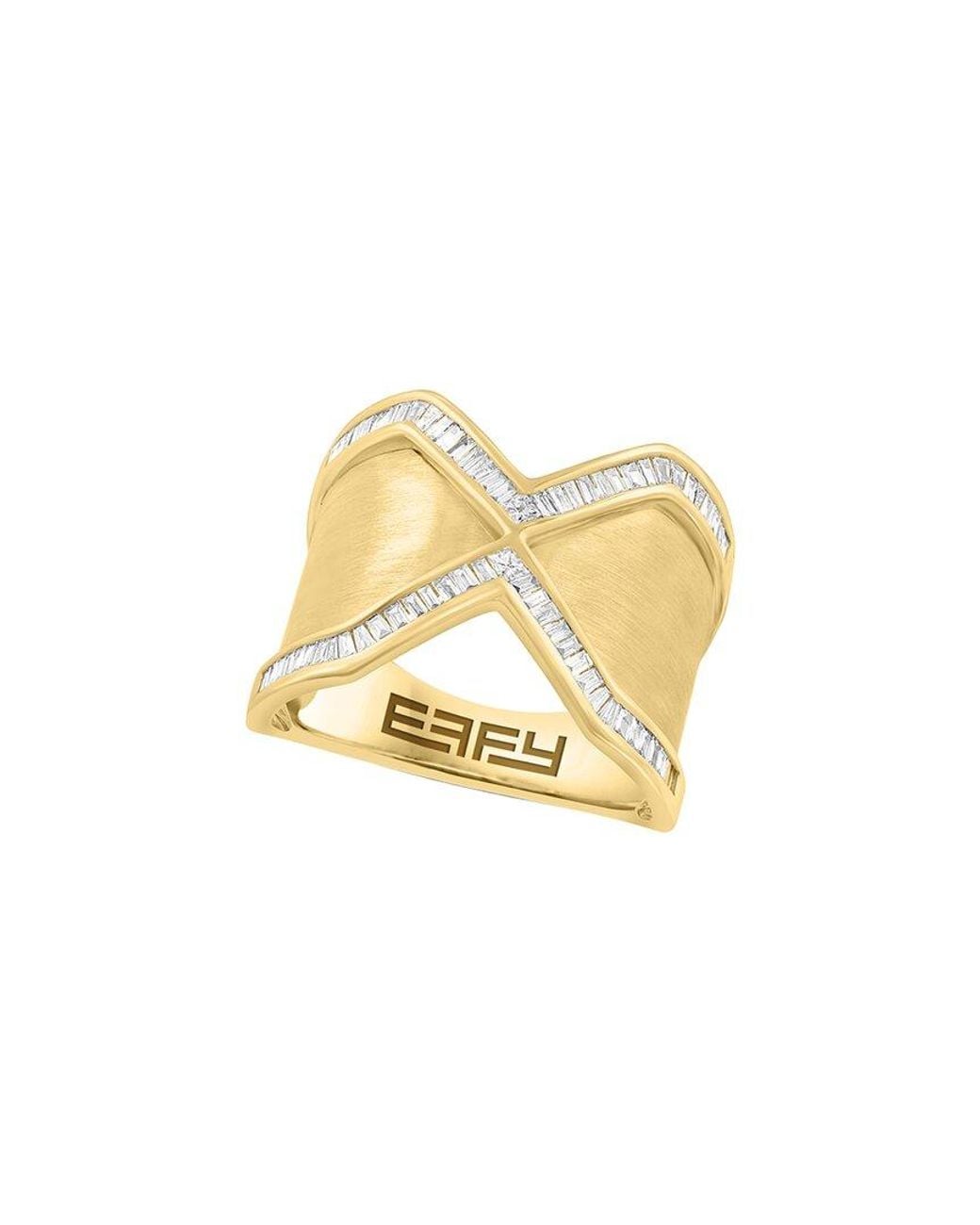 Effy Fine Jewelry Metallic 14K 0.35 Ct. Tw. Diamond Ring
