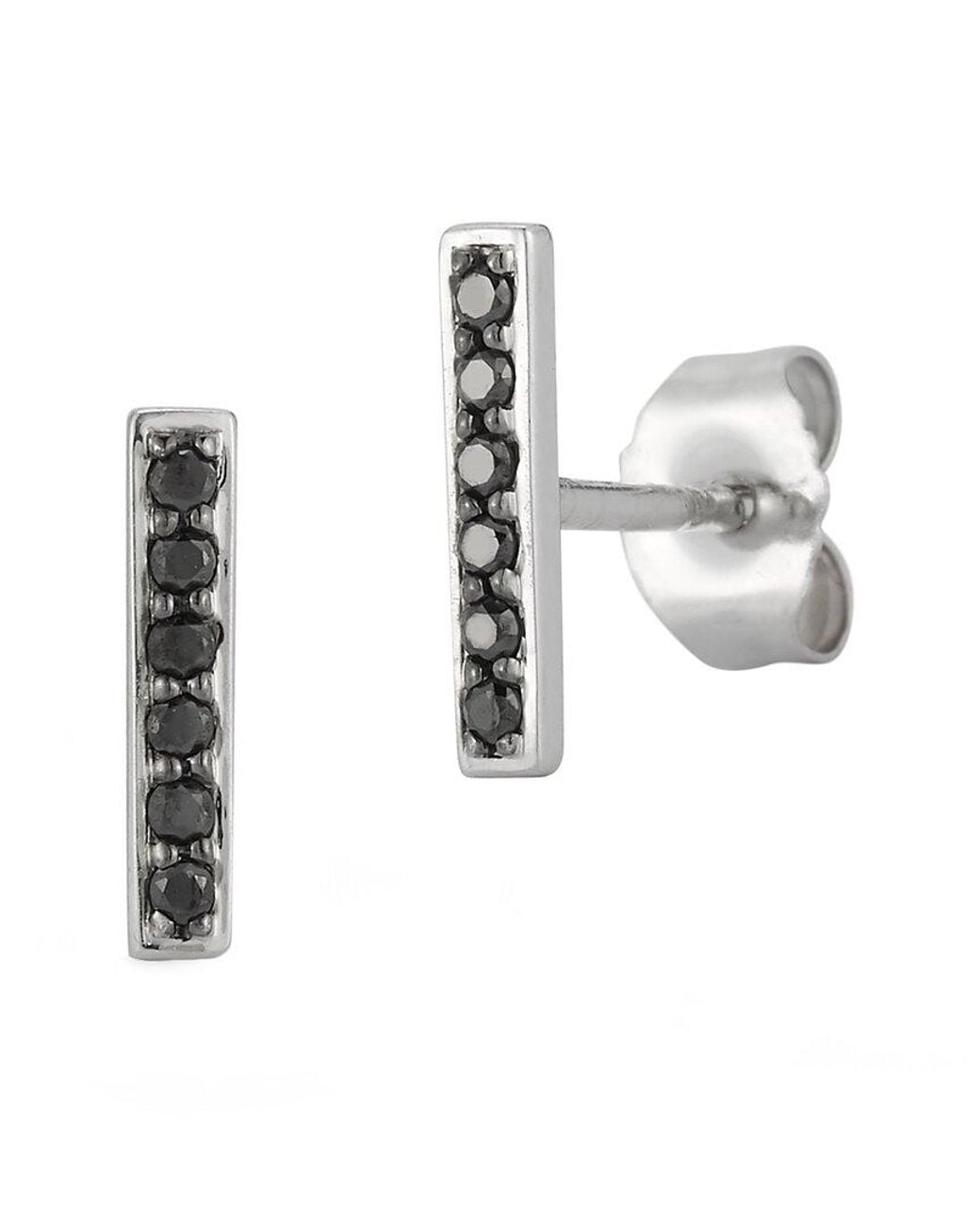Nephora White 14k 0.07 Ct. Tw. Diamond Studs