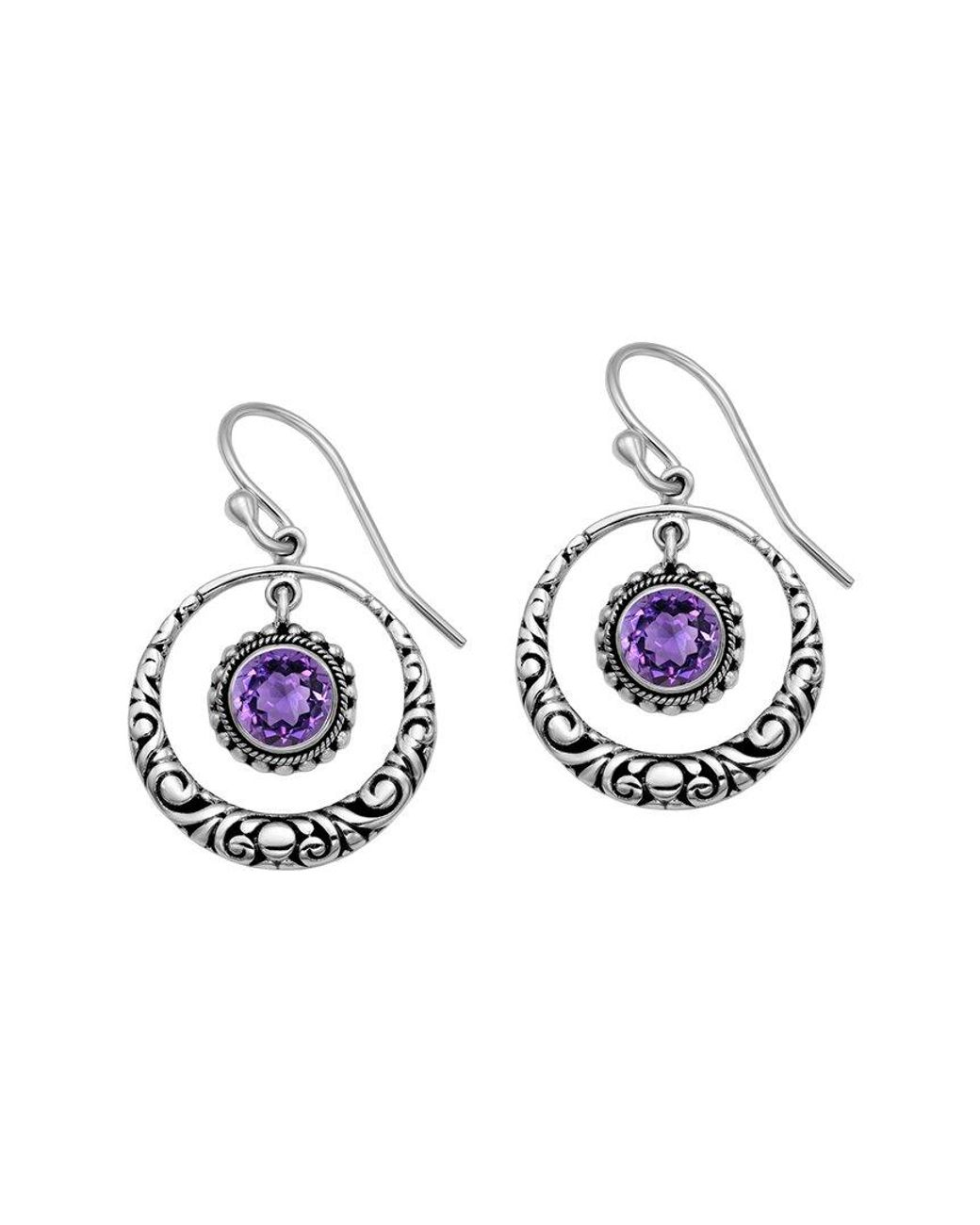 Samuel B. Blue 1.80 Ct. Tw. Amethyst Earrings