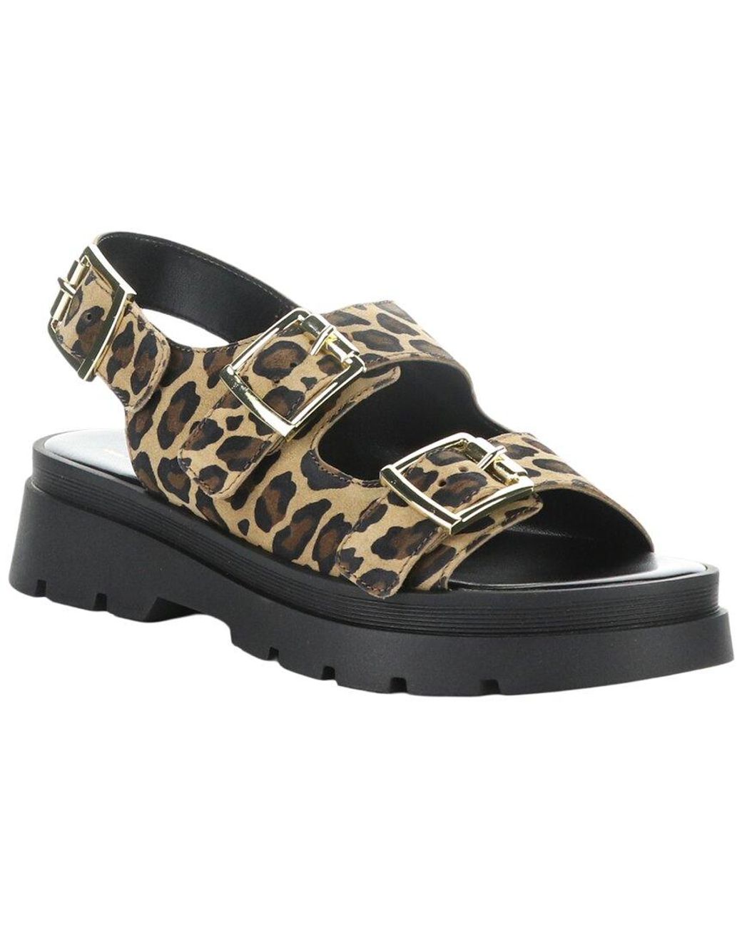 Bos. & Co. Black Bos. & Co. Cipher Suede Sandal