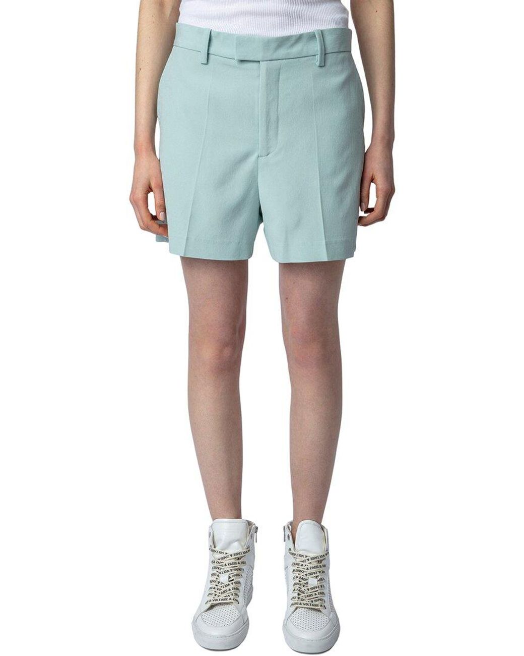 Zadig & Voltaire Blue Please Crepe Short
