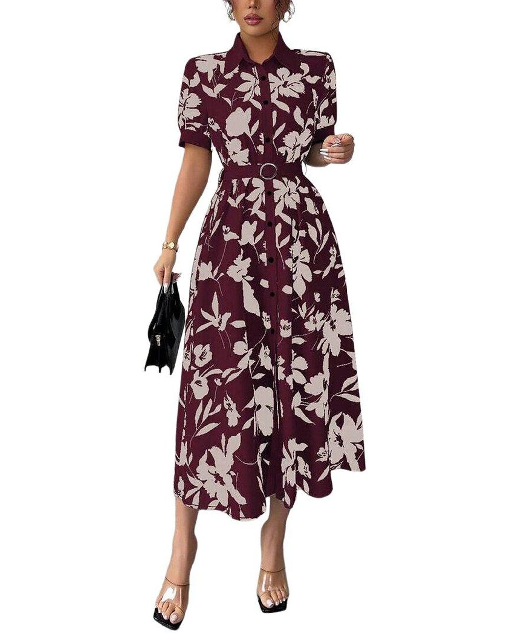 XIRELLI Red Shirt Dress