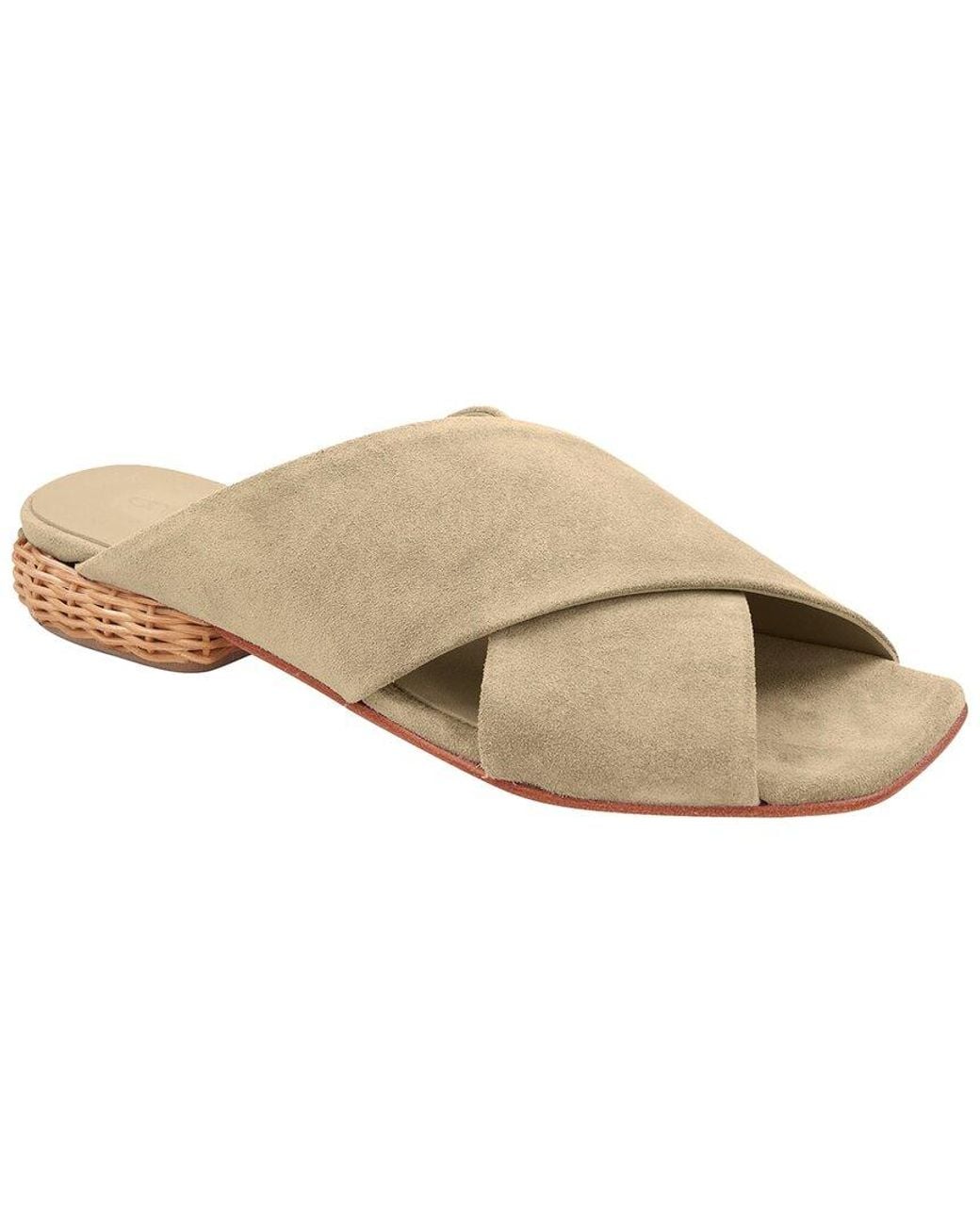 Andre Assous Natural Willa Leather Sandal