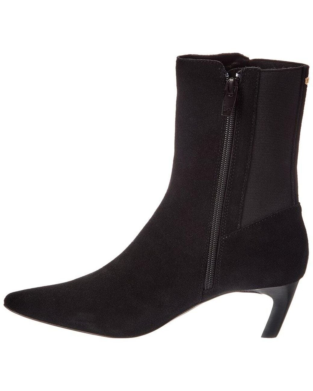 Dune Black Orlai Suede Boot