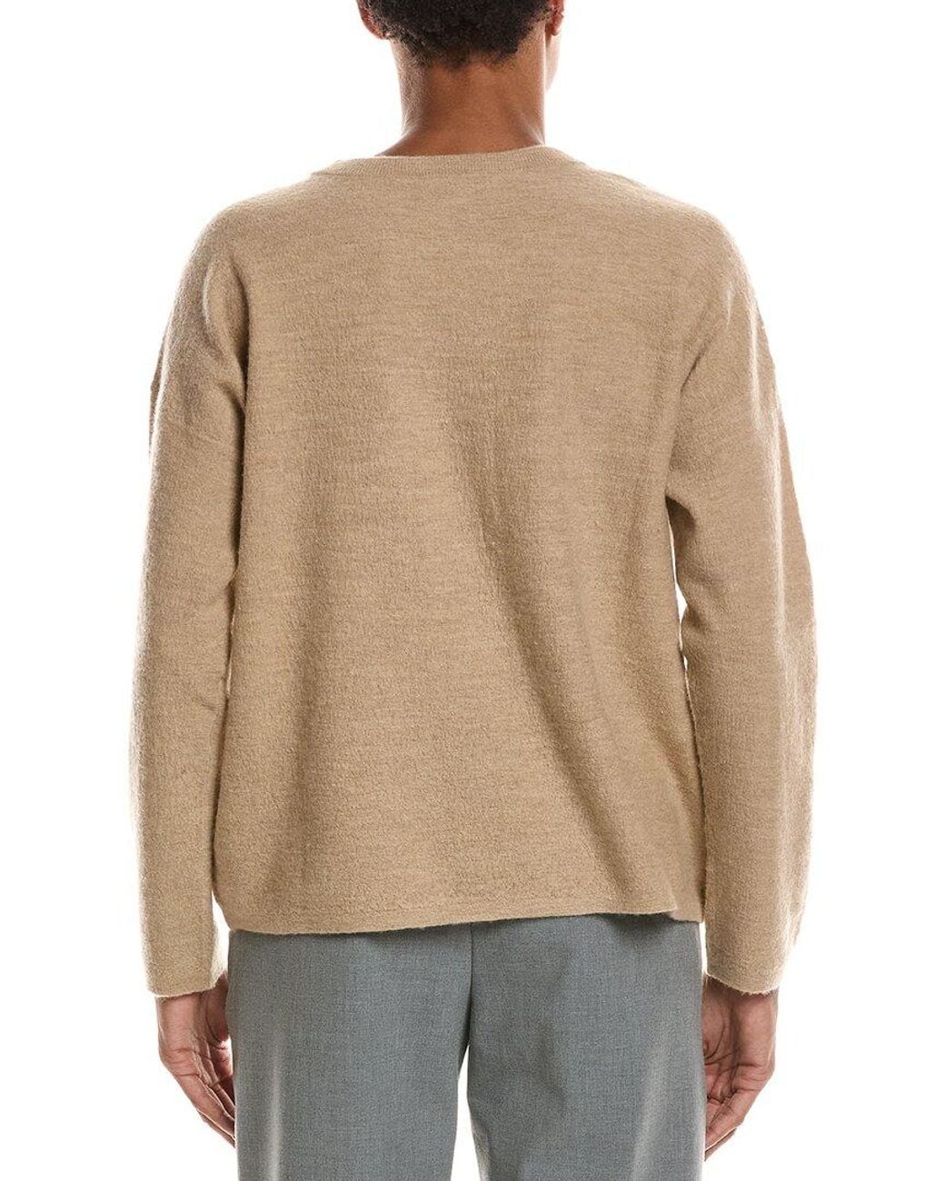 Eileen Fisher Natural Wool Sweater