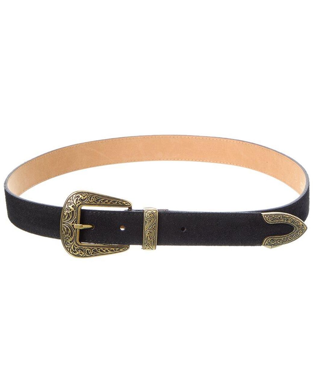 Isabella Rossetti Black Dionne Suede Belt