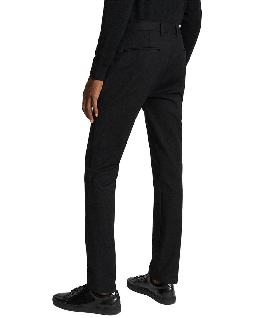 Reiss Black Eastbury Casual Trouser for men