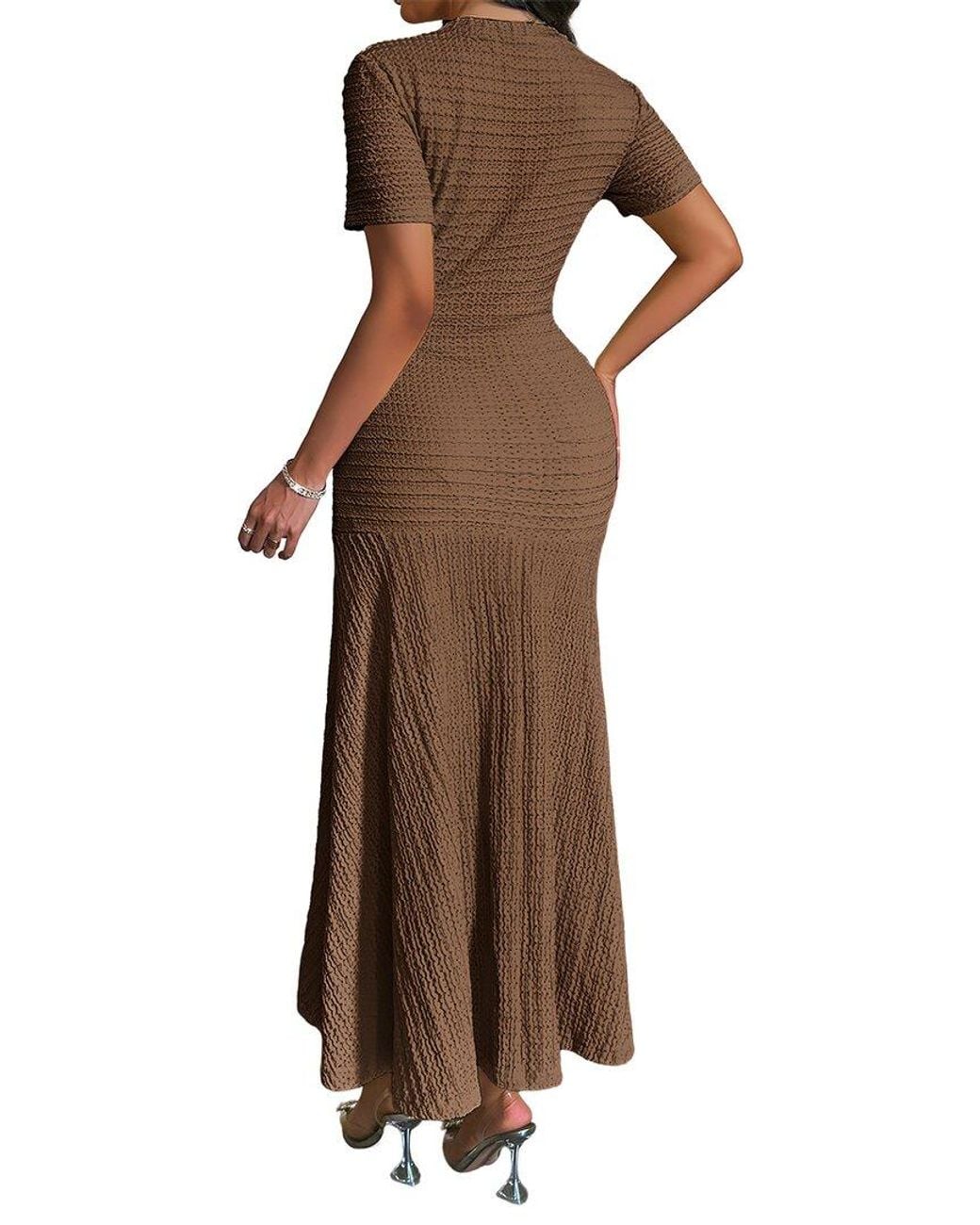 Luna Tuccini Brown Dress