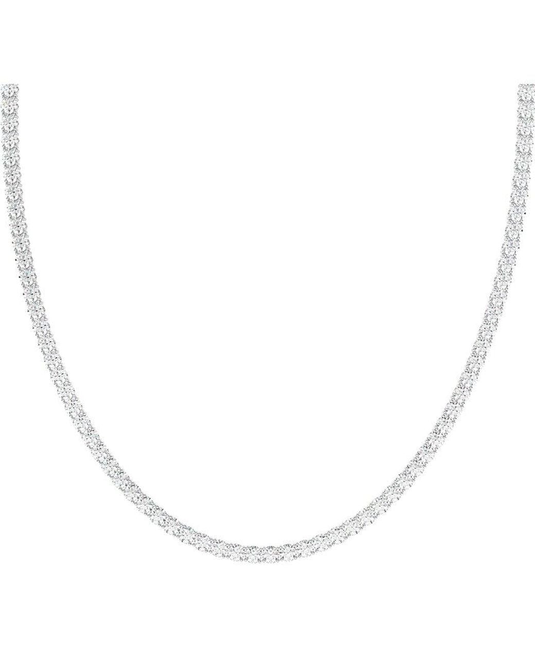 Diamond Select Cuts White 14K 15.00 Ct. Tw. Diamond Pendant Necklace