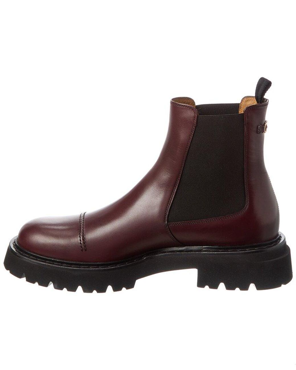 Ferragamo Brown Leather Boot for men