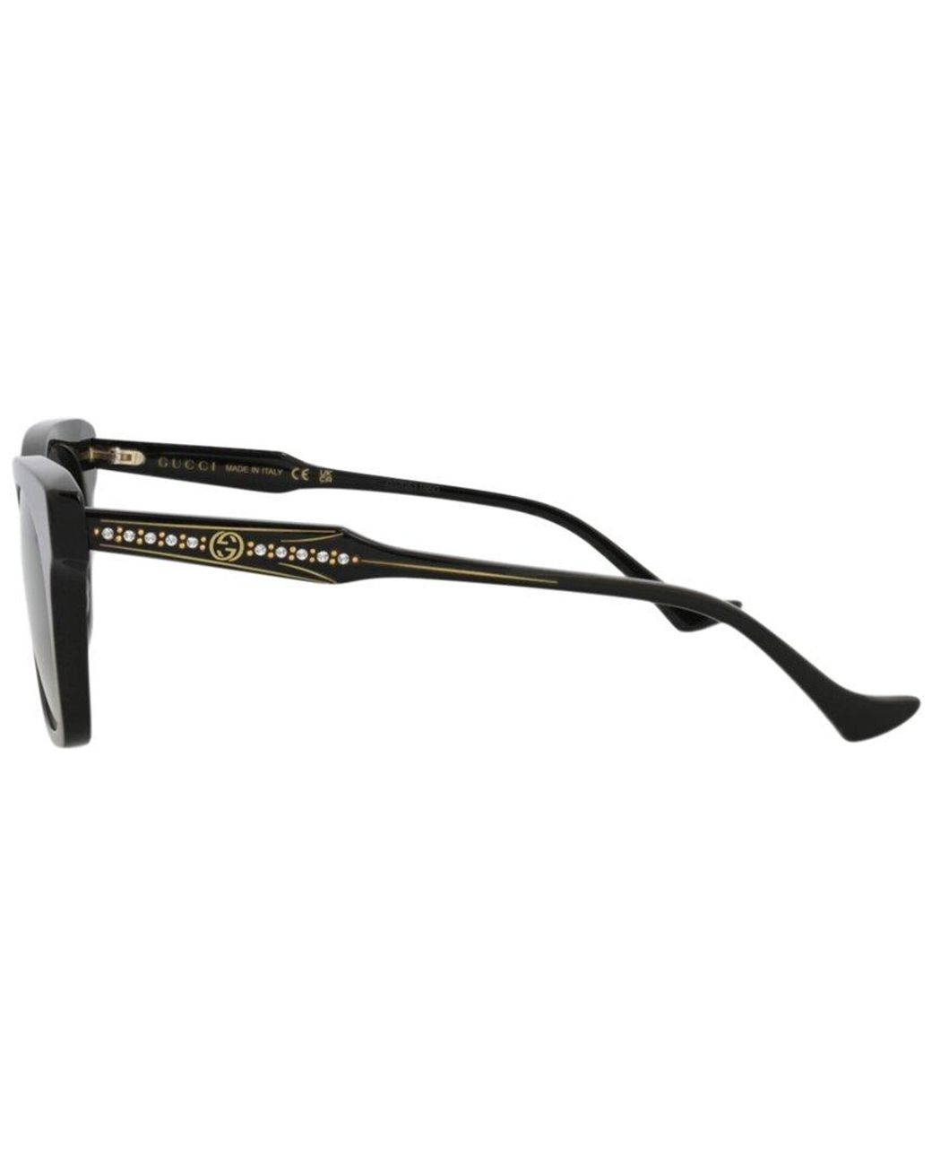 Gucci Brown 55Mm Sunglasses