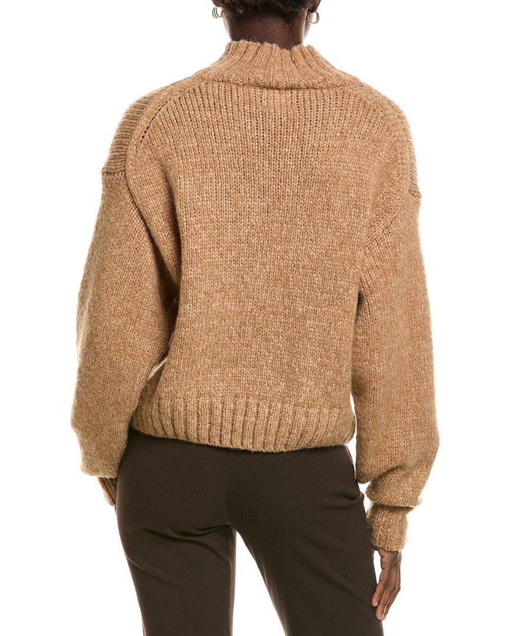 Marc Cain Natural Wool & Alpaca-Blend Sweater