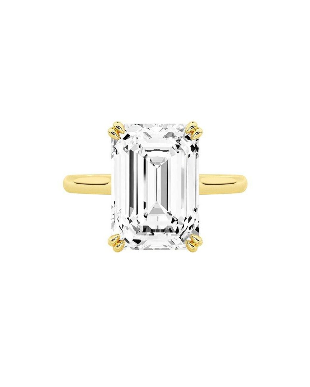 Lab Grown Diamonds White 14K.00 Ct. Tw. Lab-Grown Diamond Ring
