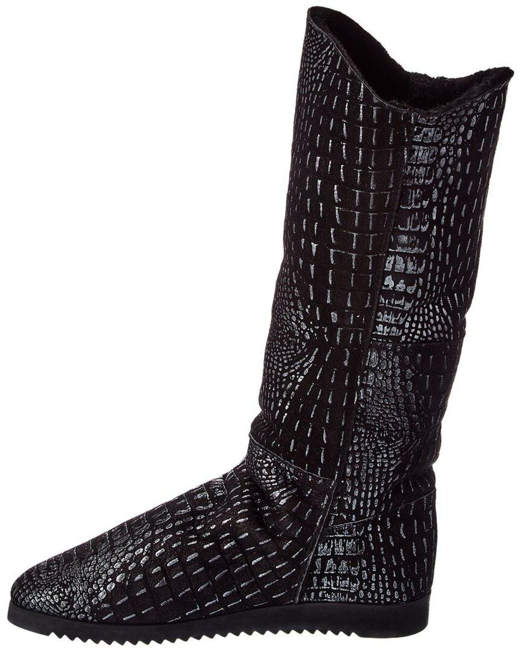 Arche Black Baosky Boot