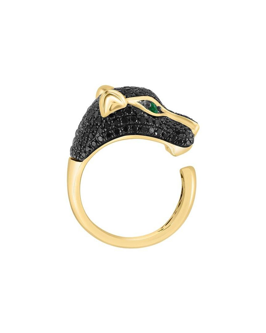 Effy Fine Jewelry Multicolor 14K 1.92 Ct. Tw. Diamond & Emerald Ring