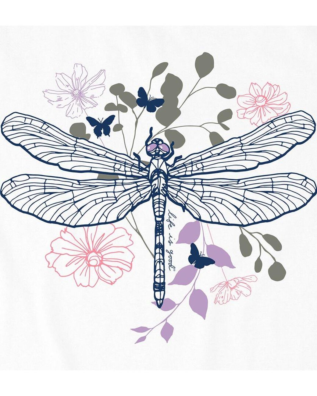 Life Is Good. White Crusher T-shirt