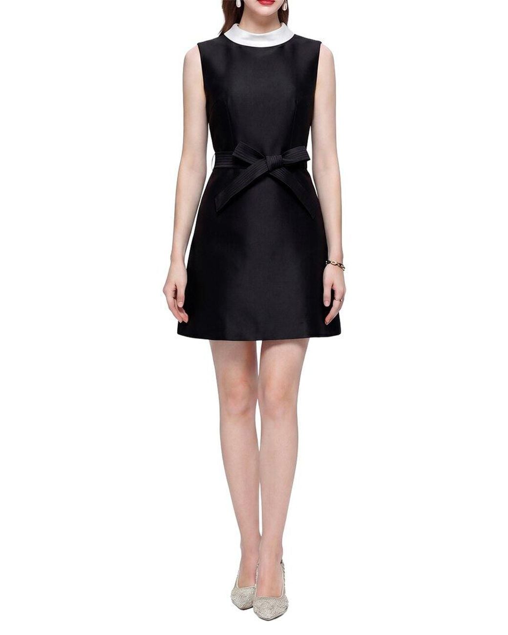 DZA Black Mini Dress