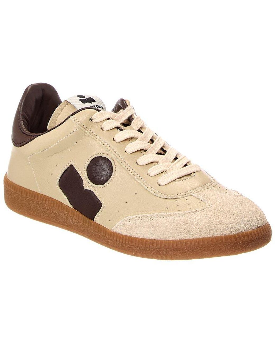 Isabel Marant Natural Bryce Leather Sneaker