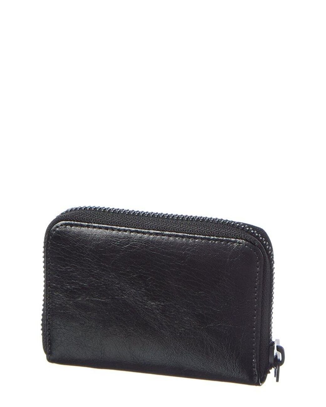 Off-White c/o Virgil Abloh Black Small Leather Coin Purse