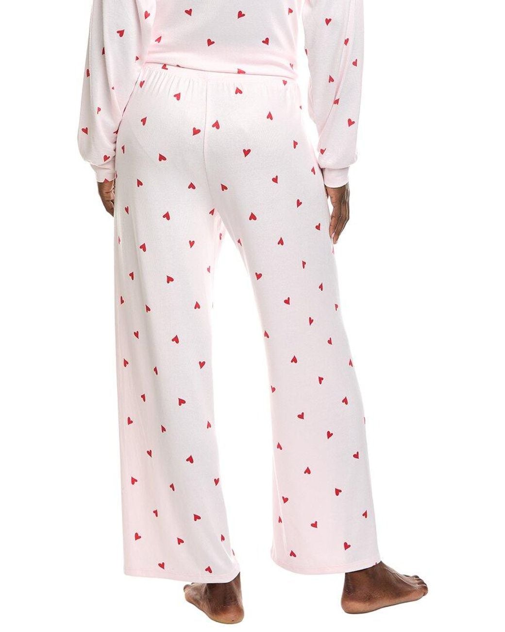 Z Supply Pink Luxe Heart Pant