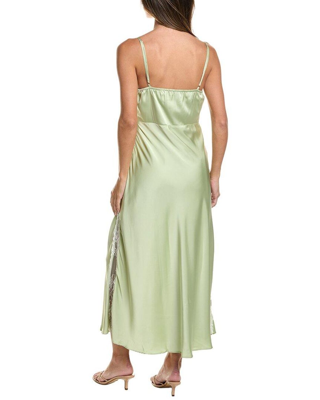 Walter Baker Green Cynthia Maxi Dress