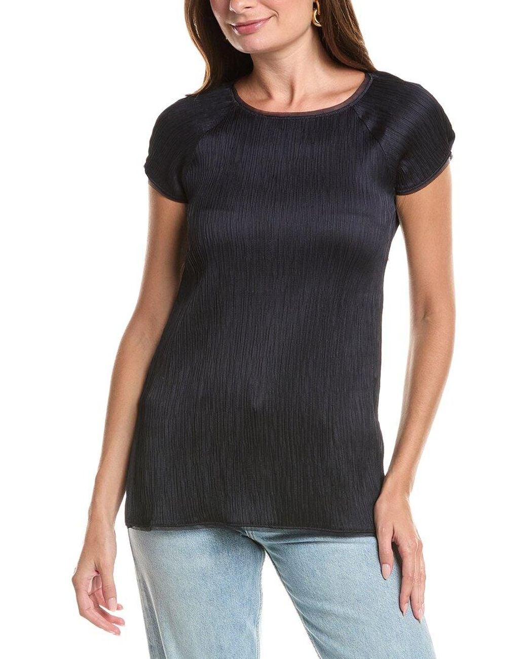 Johnny Was Black Petite Maritza Tunic