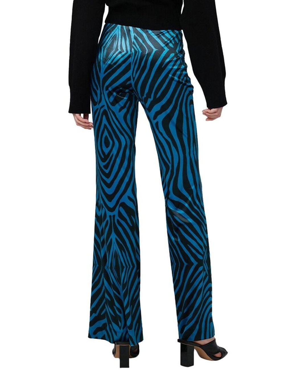 Diane von Furstenberg Blue Ruthette Pant