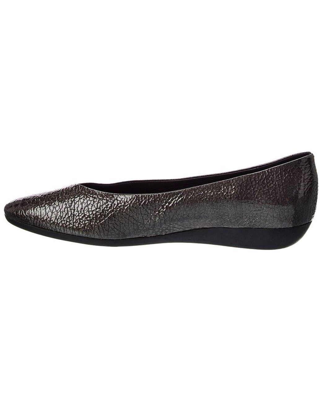 Arche Black Onyri Leather Flat