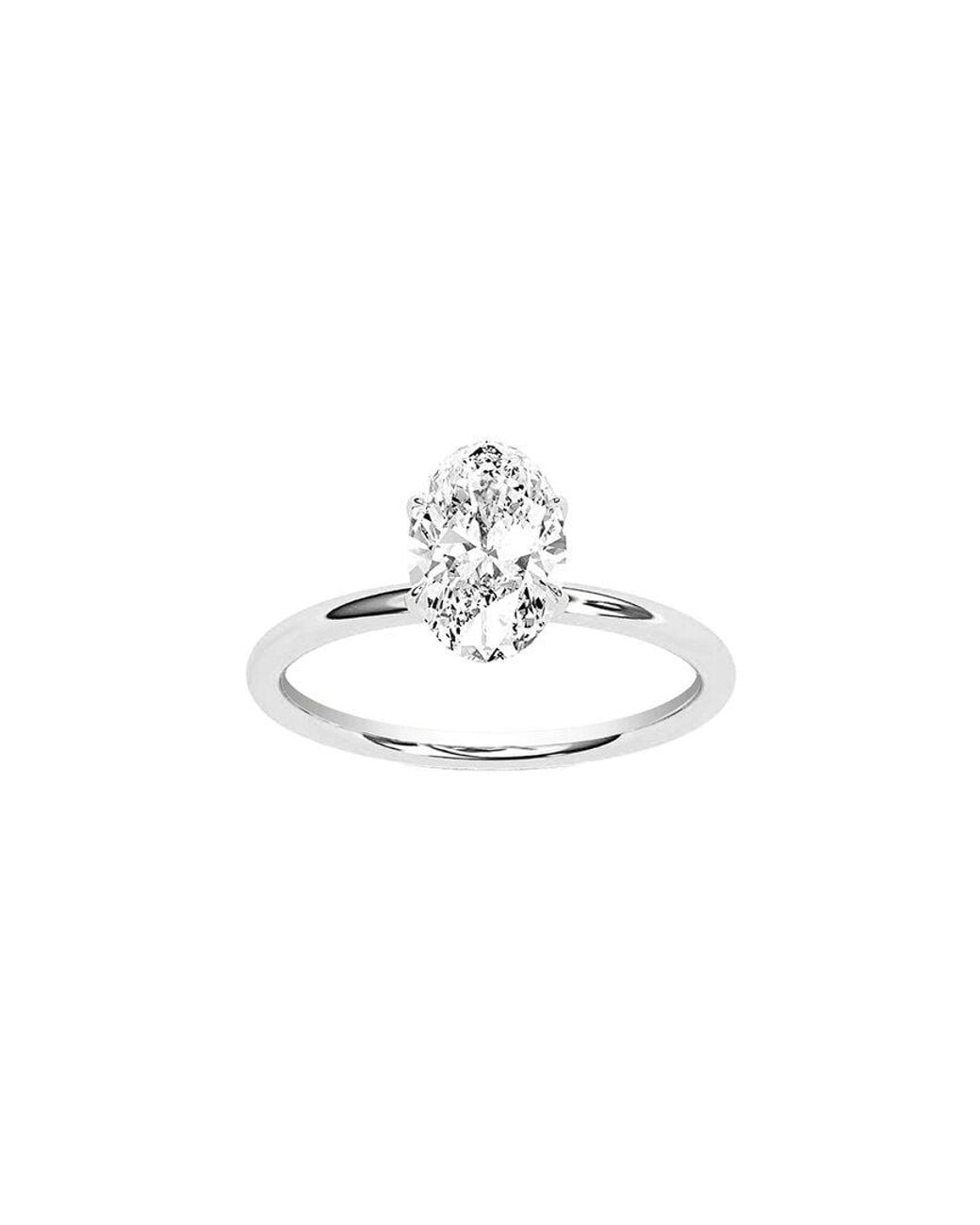 Amairah White 14K 1.00 Ct. Tw. Lab-Grown Diamond Engagement Ring