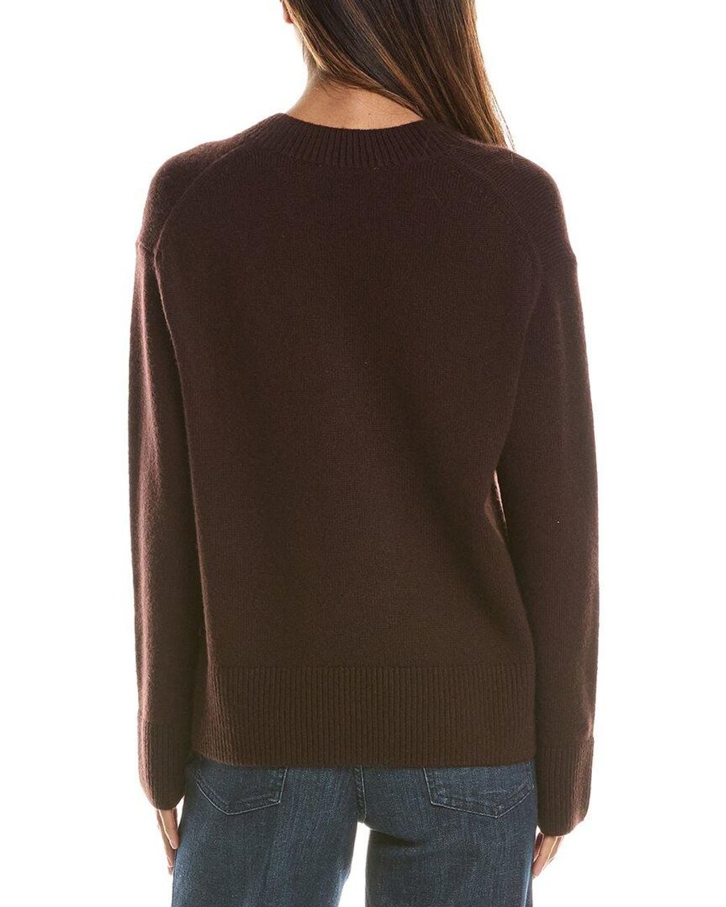 Vince Brown Wool & Cashmere Sweater