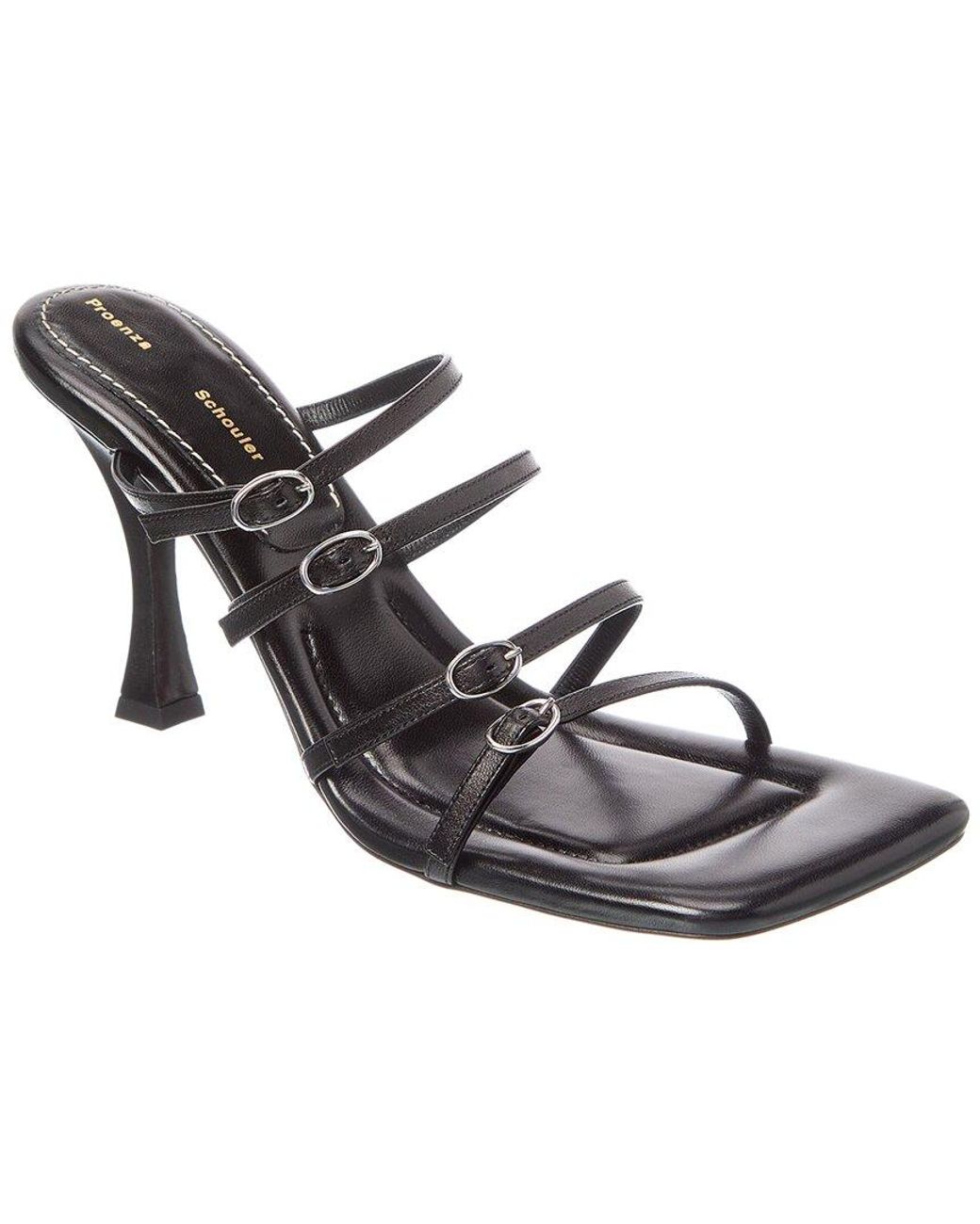 Proenza Schouler Metallic Leather Sandal