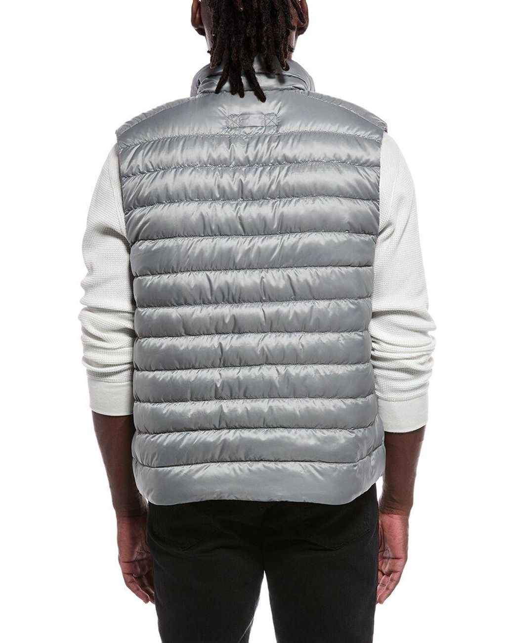Canada Goose Gray Stratus Down Vest for men