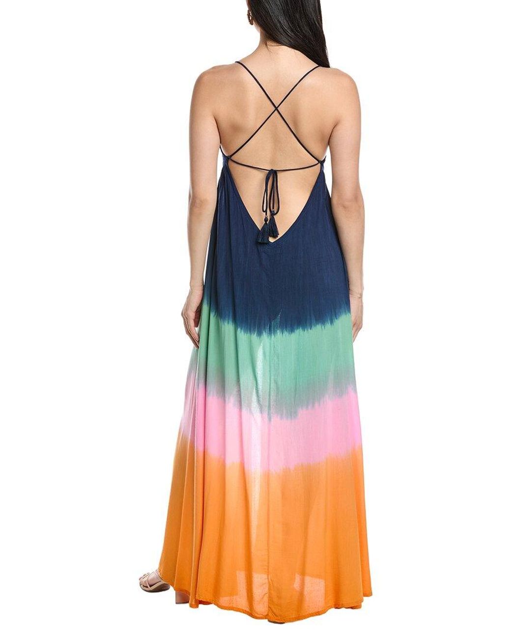 Tiare Hawaii Blue Aila Maxi Dress