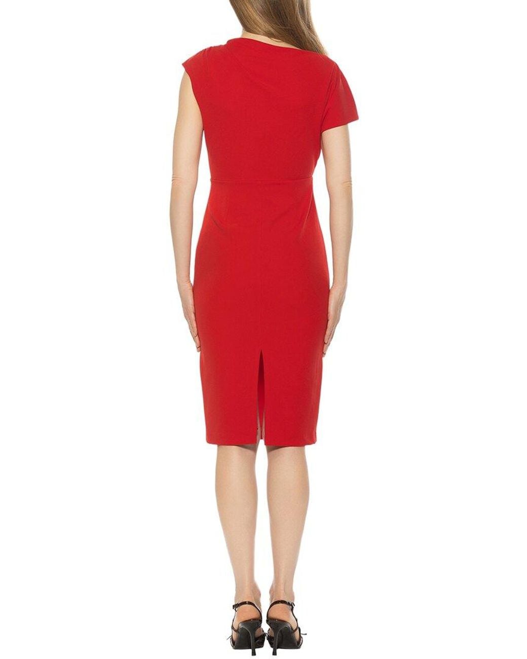 Alexia Admor Red Althea Sheath Dress