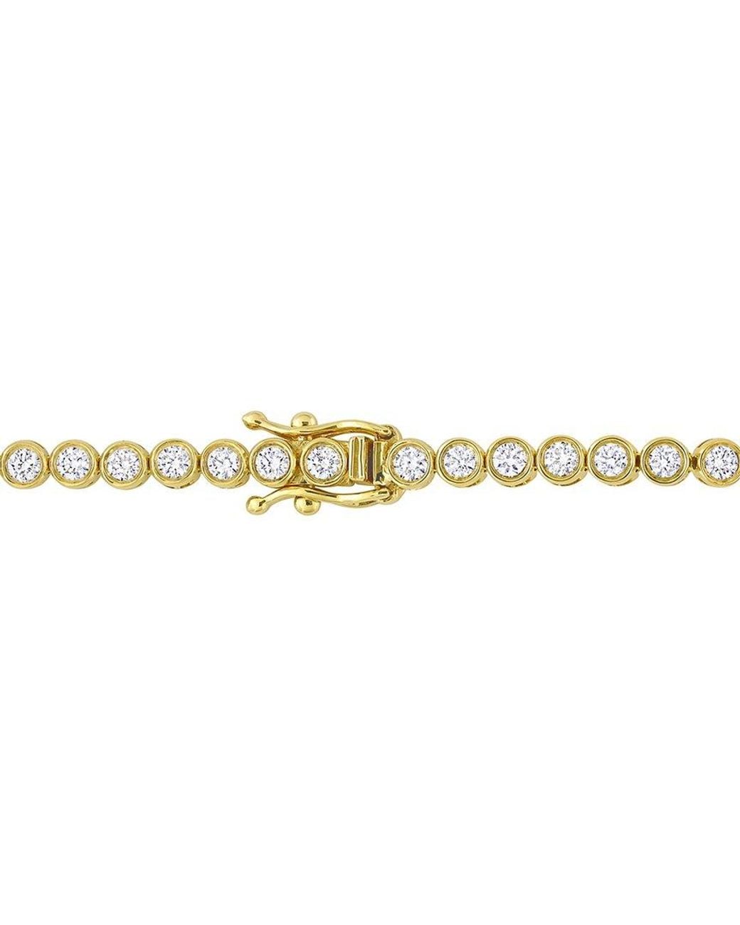 Diamond Select Cuts White 14K 2.00 Ct. Tw. Diamond Tennis Bracelet