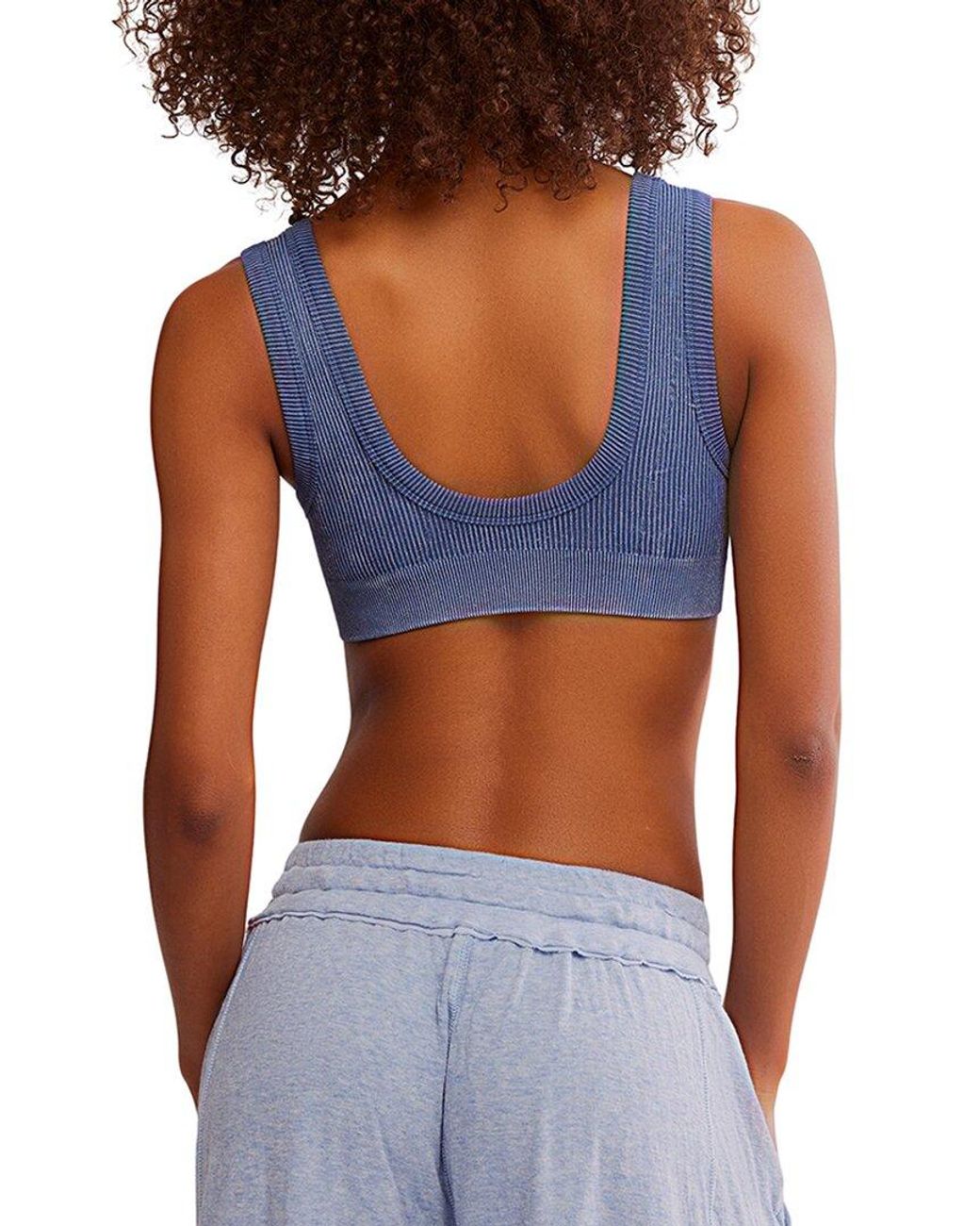 Free People Blue Everyday Lou Bralette