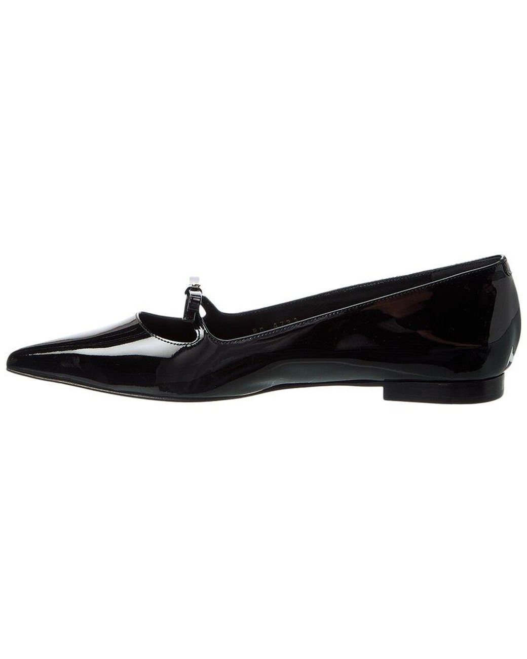 Céline Black Suzy Patent Ballerina Flat