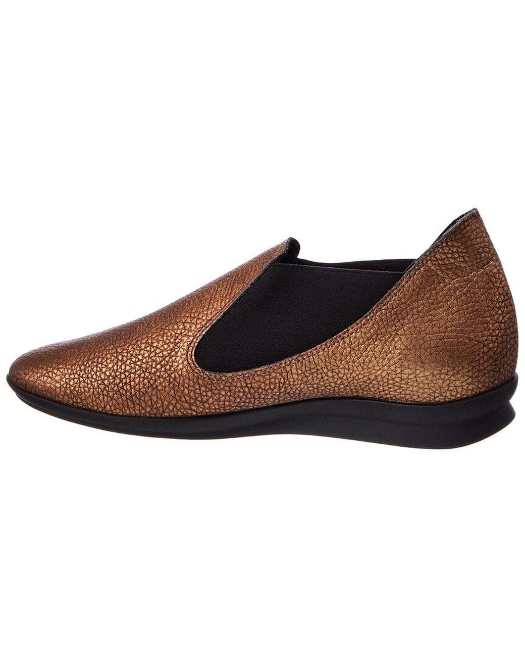 Arche Brown Naskwa Leather Slip-On